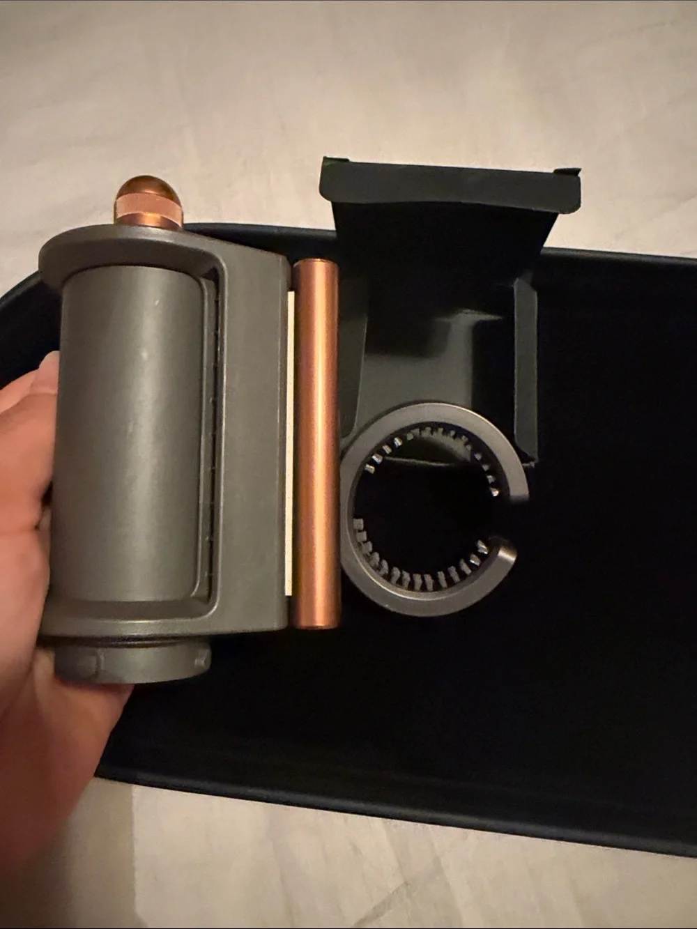 Dyson Airwrap Copper and Gray Styling Barrel Attachments